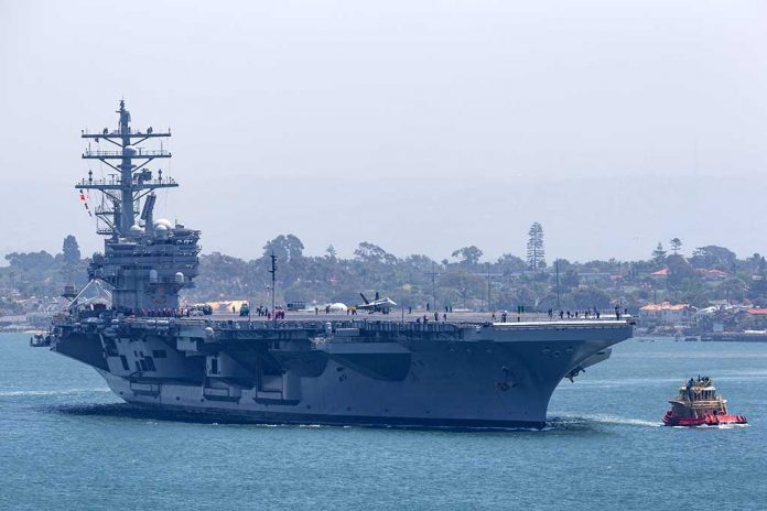 U.S. Aircraft Carrier Deployed To Afghanistan