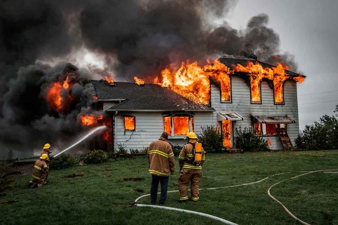 Heroic Man Saves Kids From Burning House