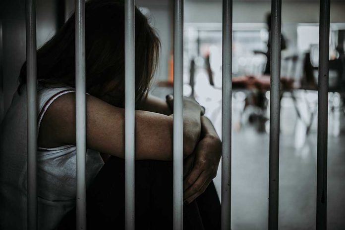 Woman in prison