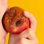 Child eating an apple