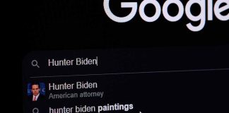 Hunter Biden searched on Google