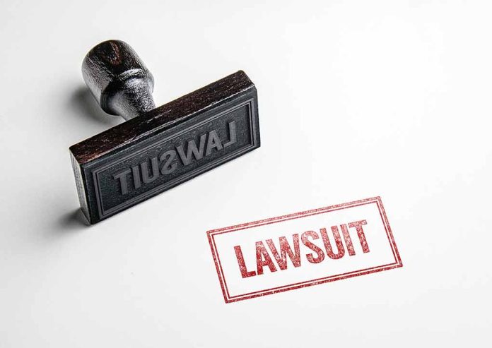 Lawsuit stamp