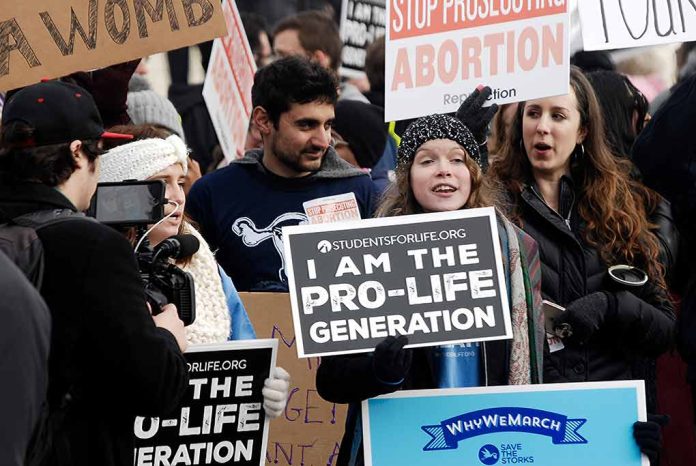 Pro-life protest