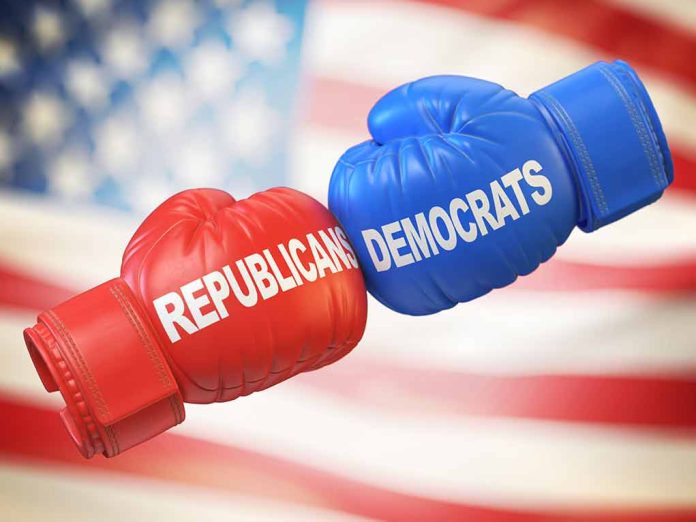 Republican versus Democrat