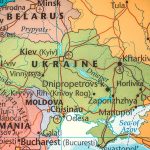 Ukraine on the map