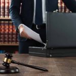 Attorney with a briefcase