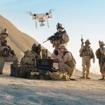 Military troops