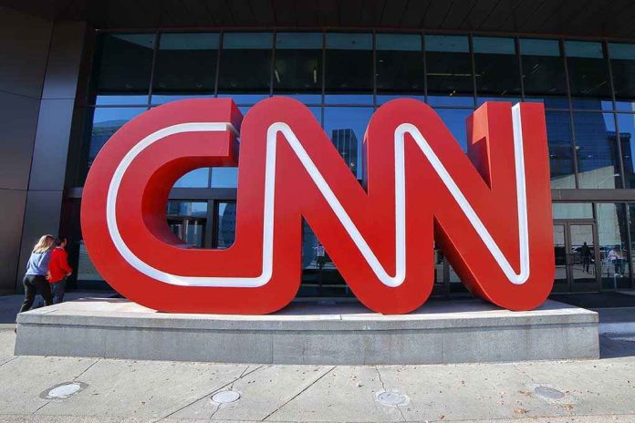1568712067 featured image Large red CNN sign outside building entrance