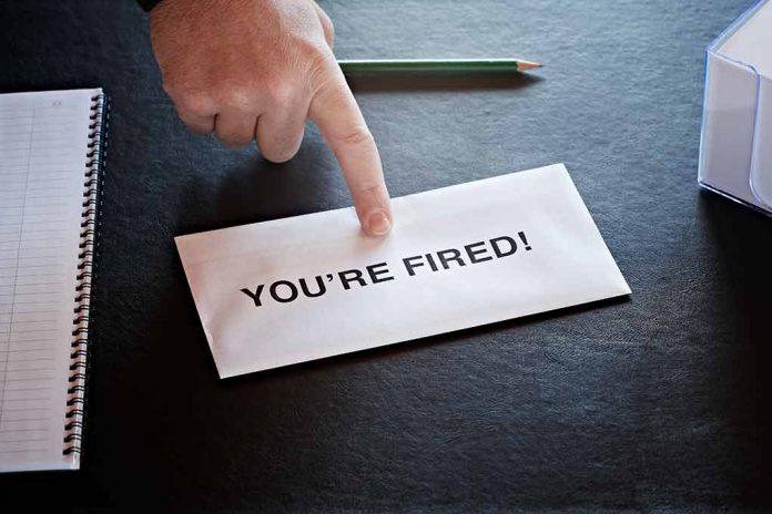70617409 featured image Envelope with YOU'RE FIRED! and pointing finger