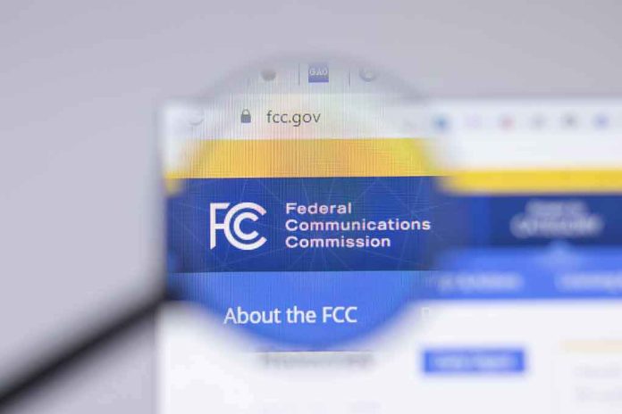1963495504 featured image Federal Communications Commission website magnified on browser