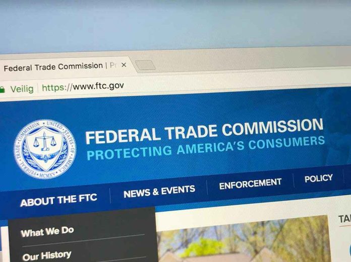 1103082191 Federal Trade Commission website homepage screenshot.