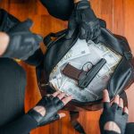 Trump Declares WAR on Cartels—Full Military Mobilization Gloved hands around bag with money and gun.