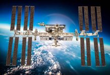 Space Warfare Escalates: U.S. Targets Chinese Satellites International Space Station orbiting above Earth