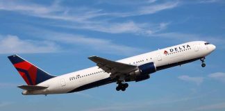 RISING Air Rage – What’s Driving This CHAOS? Delta airplane taking off from runway.