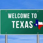 ShamWow Guy SHOCKS Texas — Insane Congressional Run Welcome to Texas road sign with a Texas map
