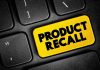 Terrifying Amazon Recall Exposes Hidden Drowning Risk Black keyboard with Product Recall yellow key.