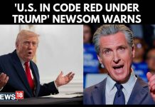 'Americans, Wake Up' Gavin Newsom Warns U.S. Is in 'Code