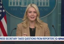 White House Press Secretary Calls Reporter "Left-wing Hack"