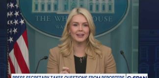 White House Press Secretary Calls Reporter "Left-wing Hack"