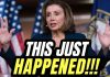 Nancy Pelosi Makes Shocking Announcement - You Won't