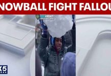Snowball Melee Sends NYPD To Hospital Suspects wanted for throwing snowballs at police