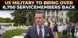 '8700 servicemembers back': Pentagon to welcome back