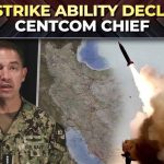 'Iran's ability to hit back declining': CENTCOM briefing