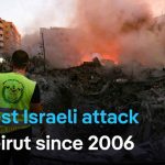 Israeli media are reporting that the target was Hezbollah