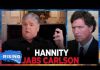 Sean Hannity THROWS SHADE At Tucker Carlson: 'Not The