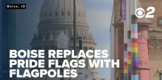Boise Defies Idaho Flag Law—Pride Colors Everywhere! Boise Defies Idaho Flag Law—Pride Colors Everywhere