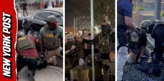 Pepper Spray Chaos Outside ICE Facility Protesters Pepper Sprayed and Arrested During Stand Off With ICE Outside NJ Detention Center