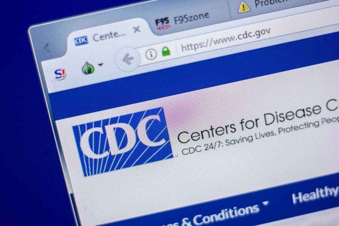 shutterstock_1107067595 Screenshot of the CDC website homepage