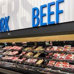 USDA Confirms DEVASTATING Flesh-Eater In TEXAS HERD Meat section with packaged pork and beef products