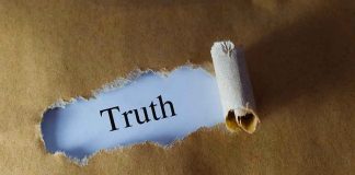 SHOCKING EXPOSURE — Obamacare’s PHANTOM Million FINALLY REVEALED Ripped paper reveals word truth underneath brown surface