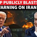 Trump BLASTS Israel — On The WORLD STAGE! 'WHY DID YOU DO IT, BIBI?': Trump Shocks Israel With Public Rebuke Of Netanyahu, Warns Over Iran