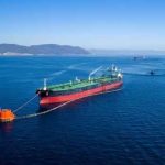 Trump’s OIL GRAB Bombshell! Aerial view of an oil tanker in the ocean