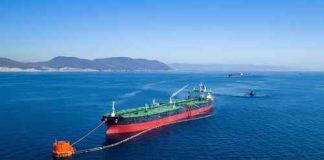 Trump’s OIL GRAB Bombshell! Aerial view of an oil tanker in the ocean