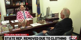 Pennsylvania State Rep. removed from floor due to outfit