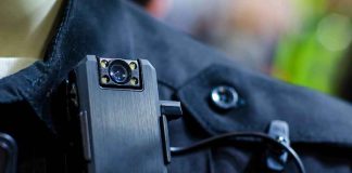 CELEBRITY Privilege SHOWDOWN Caught On Camera Body camera clipped to a dark uniform