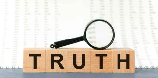 Hollywood ICON Drops HEART-STOPPING REVEAL Wooden blocks spelling truth with magnifying glass