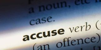 ACCUSATIONS AIMED to Upend PRIMARY ELECTION dictionary entry highlighting the word accuse