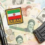 Iran ADMITS — ‘We Won’t Endure’ Iran patch on mixed currency with rifle parts