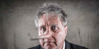 Missile MYSTERY — Somebody’s LYING man with a long wooden nose in a suit
