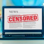 Ethics BOMBSHELL Topples GOP Congressman Laptop displaying censored news article