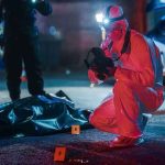 Mississippi HANGING — Unanswered Questions EXPLODE forensic investigator photographs crime scene evidence at night