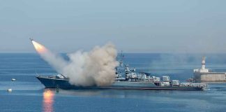 Hormuz FLASHPOINT — What We JUST Did Warship launching a missile at sea