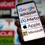 Google Sidesteps DISASTER — This is MASSIVE! Hand holding phone displaying tech company logos