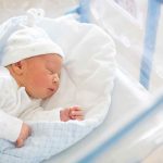 She Refused The Abortion — Look What The Supreme Court Just DID Newborn baby sleeping in hospital bassinet