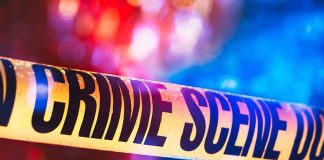 HORRIFYING Incest Twist in Baby’s Death Crime scene tape with blurred emergency lights in background