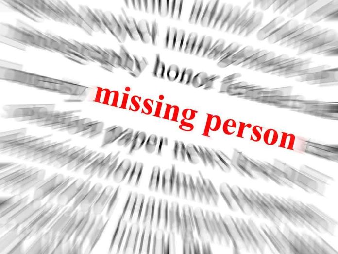 shutterstock_108299963-1 Text graphic highlighting missing person in red among blurred words